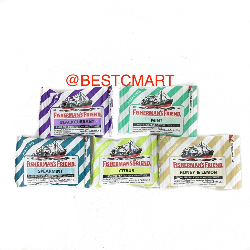 

FISHERMAN'S FRIEND CANDY 25GR