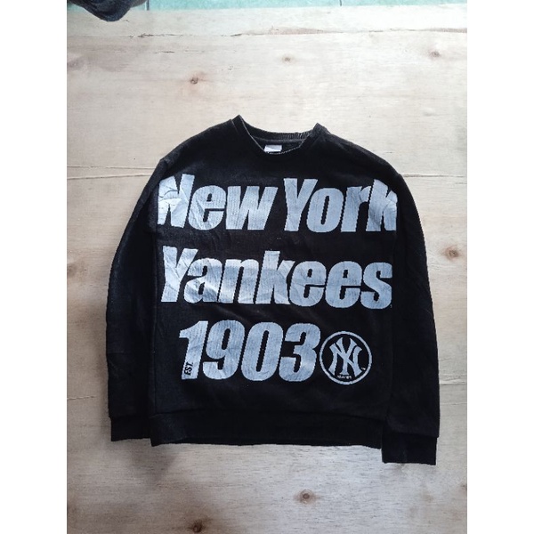 MLB NEWYORK KIDS BIG LOGO CREWNECK SECOND/BEKAS