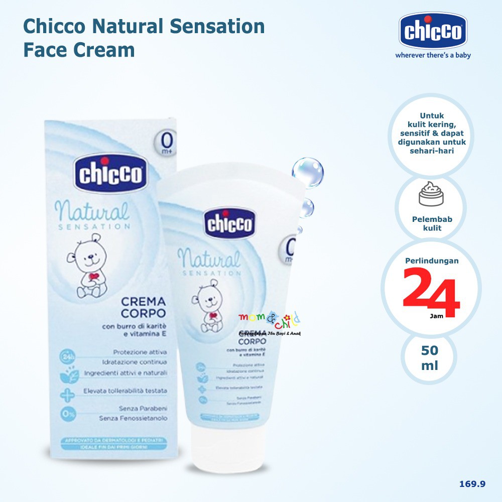 chicco face cream