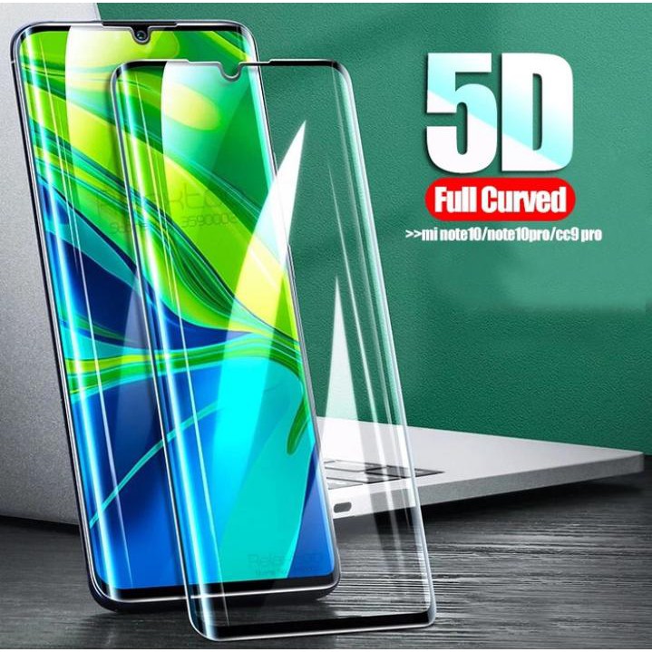 Xiaomi Mi Note 10 / Mi Note 10 Pro Tempered Glass 3D Full Curved Anti