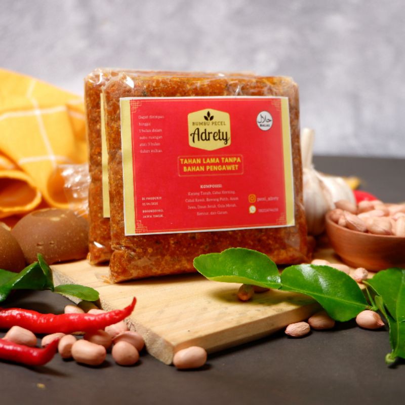

Bumbu Pecel ADRETY [PREMIUM] (non MSG, tanpa pengawet, dan tanpa pewarna)