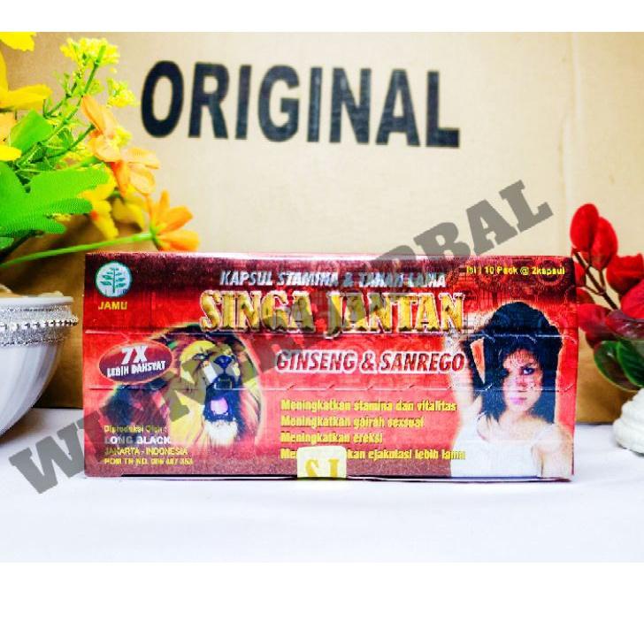 singa jantan kapsul stamina pria 025SGS