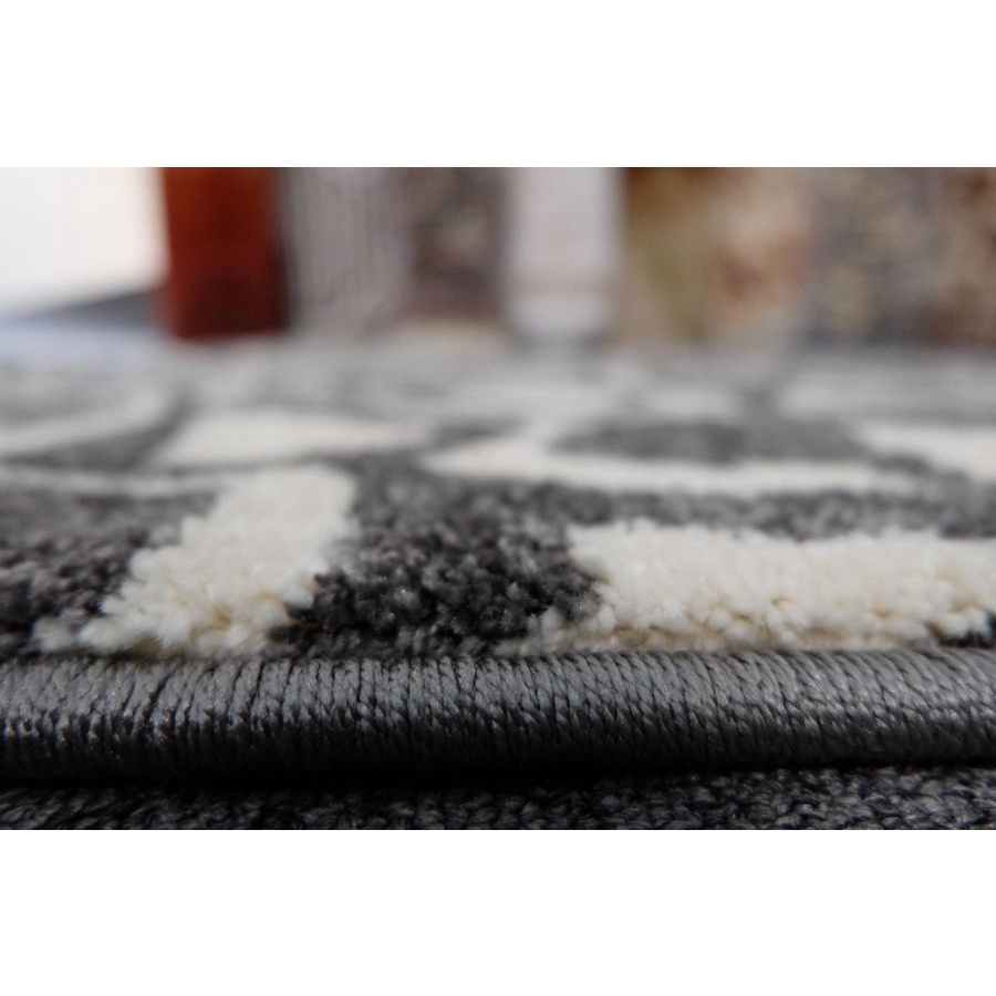 Karpet Permadani Frezze Import Turki 120x180 Lantai Bulu White Grey-3