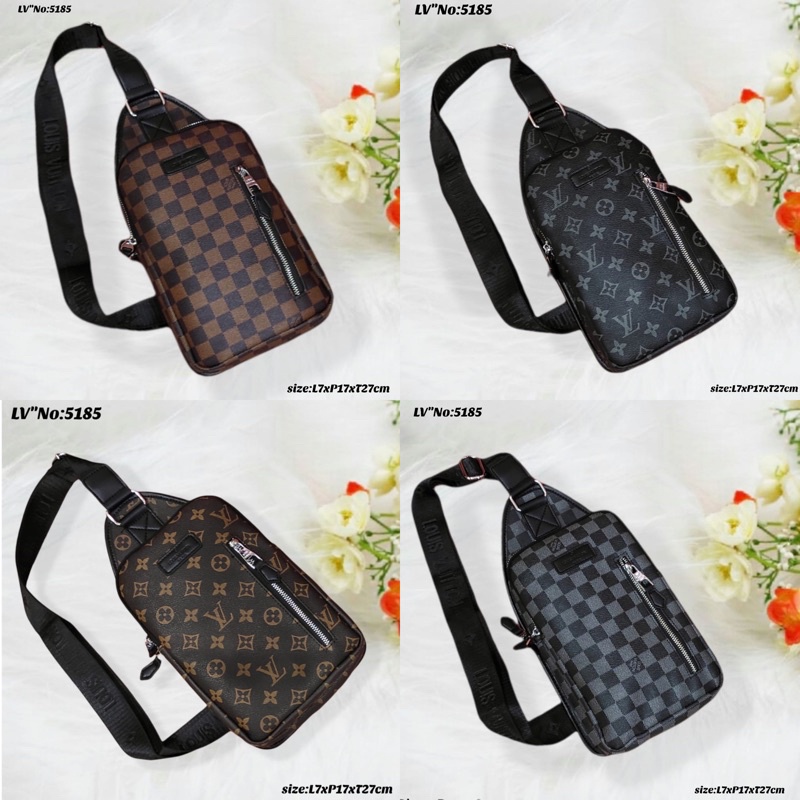 Tas selempang pria Louis Vuitton import body bag pria lv tas slempang pria lv import