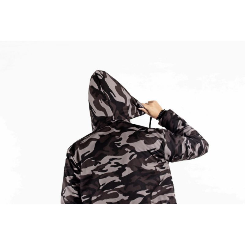 [WANGKER'S Original] Jaket Pria Parka Army Militer Loreng