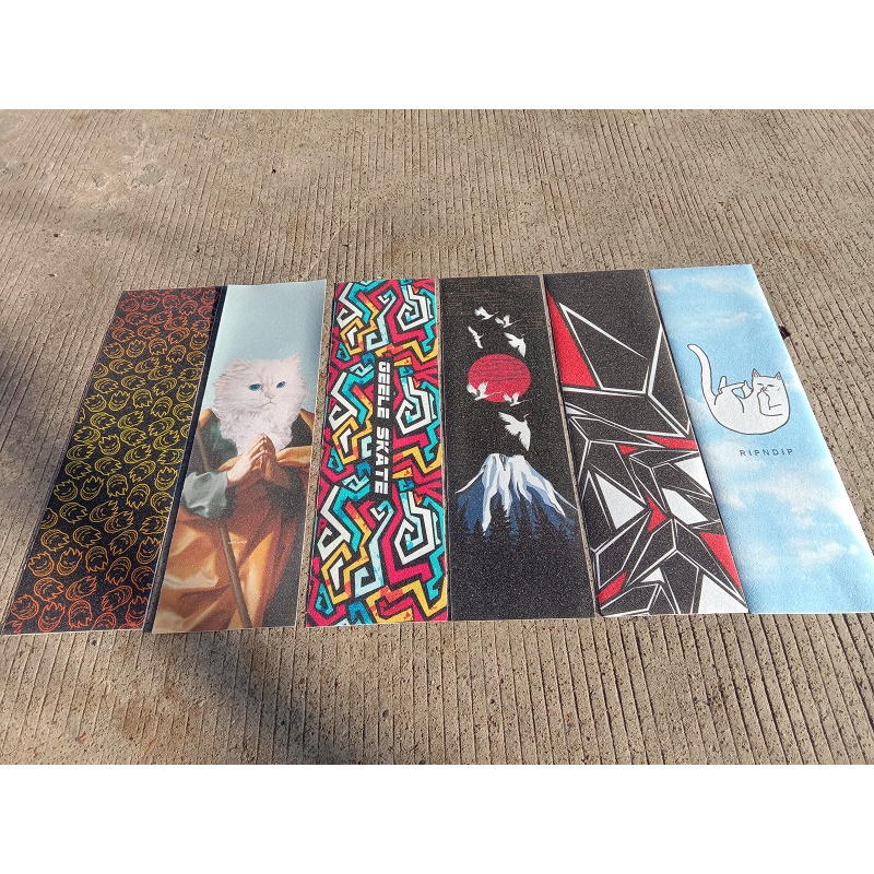 Griptape Amplas Abrasif Ukuran 84x23cm 33x9inci Untuk Skuter / Skateboard Elektrik