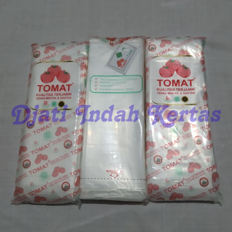 PE - TOMAT Uk 8 x 20 PLASTIK SERBAGUNA / PLASTIK ES BATU