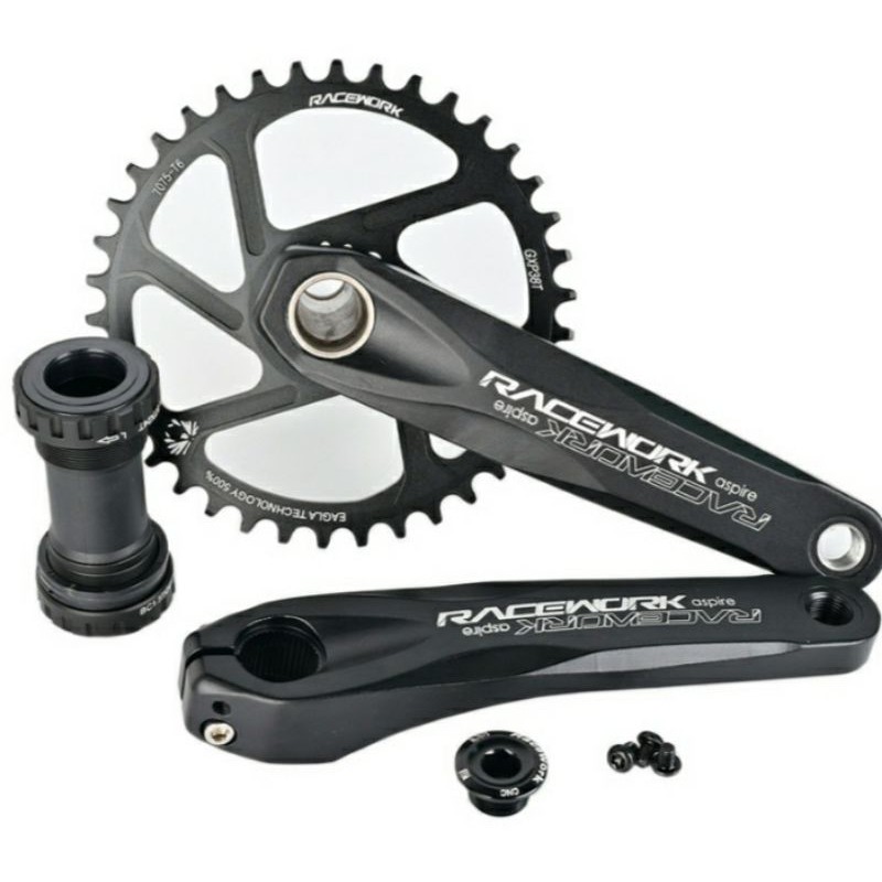 racework crankset single