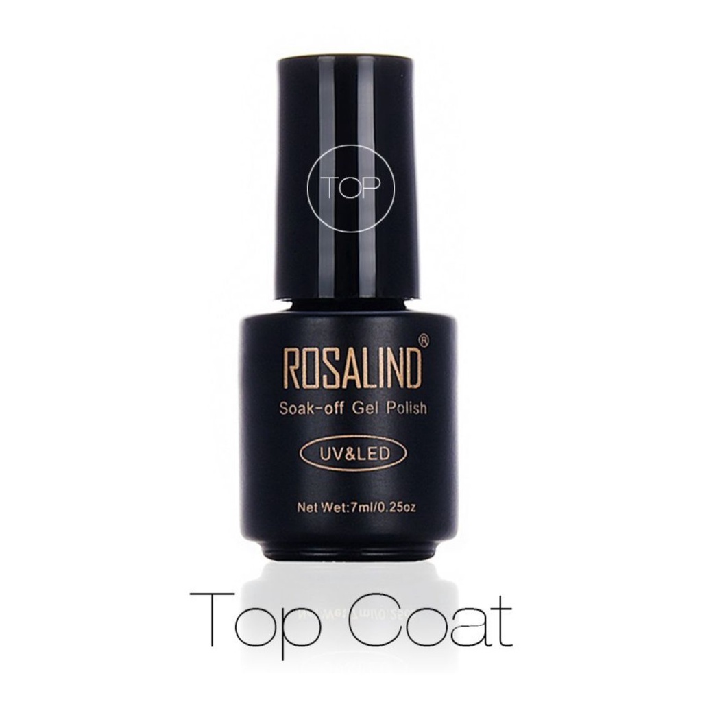 ROSALIND TOPCOAT UV LED NAIL GEL POLISH