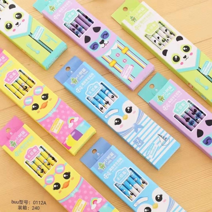 

Pensil Fancy HB Karakter Animal 0112A (12pcs)