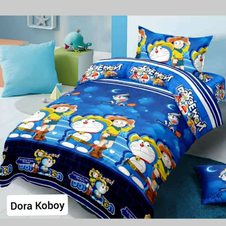 Sprei Homemade Murah Karakter Motif Doraemon Coboy 2