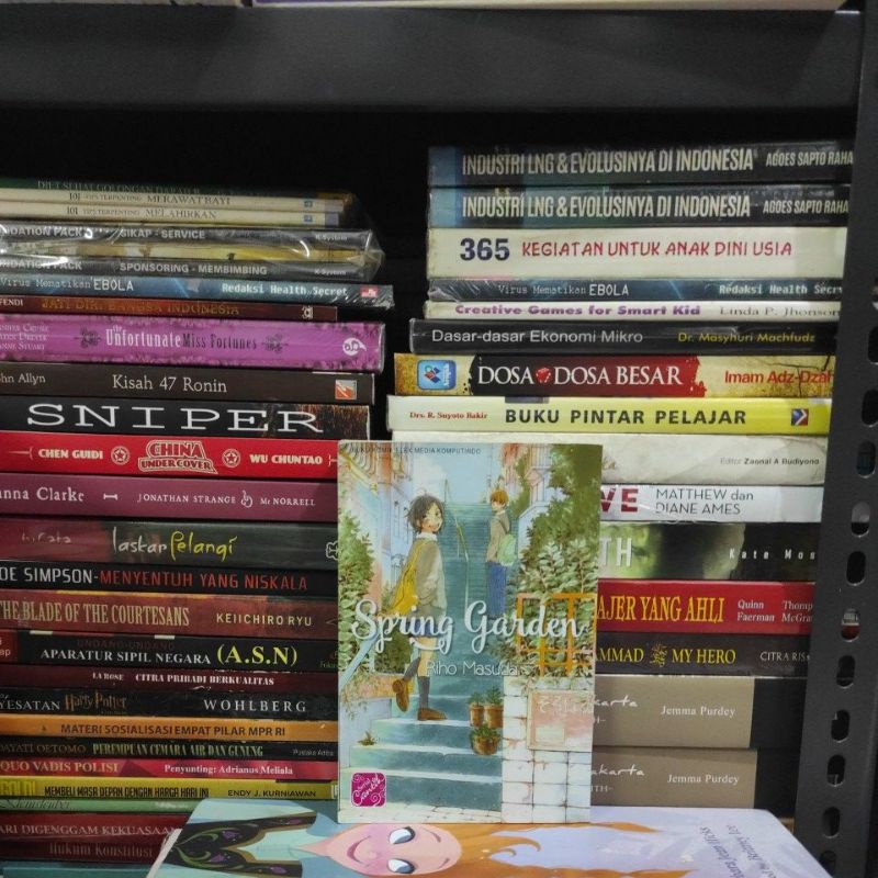 KOMIK ORIGINAL SERIAL CANTIK SPRING GARDEN RIHO MASUDA