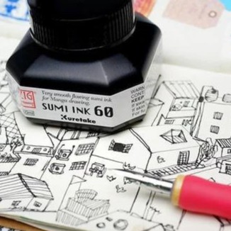 Kuretake ZIG Sumi Ink 60ml / 180ml