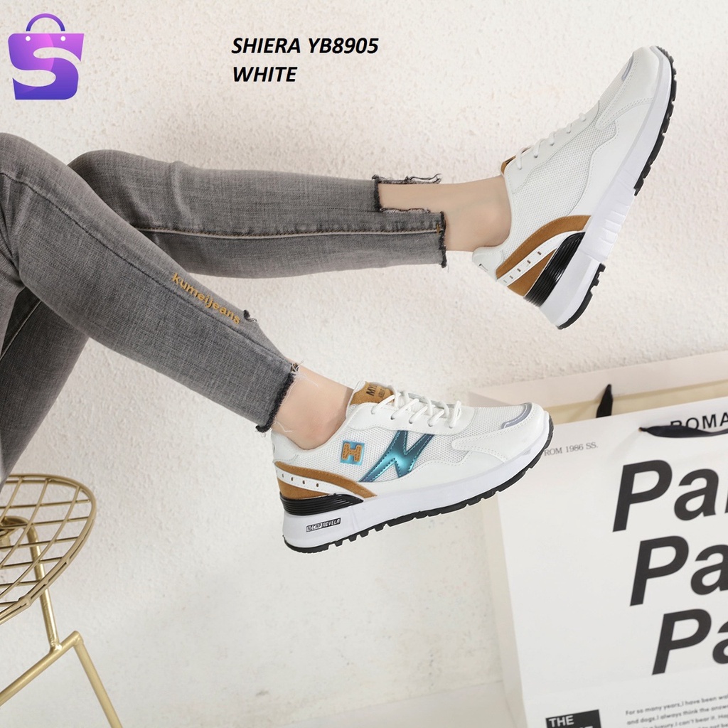 SHIERA SEPATU WANITA SNEAKERS RUNNING SHOES YB8905 ORIGINAL