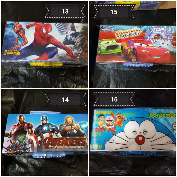 

KOTAK PENSIL DGN KODE 2 TINGKAT Lucu