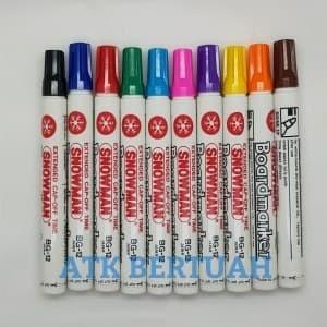 

BOLEH CAMPUR SPIDOL WHITEBOARD MARKER SNOWMAN BG12 Berkualitas