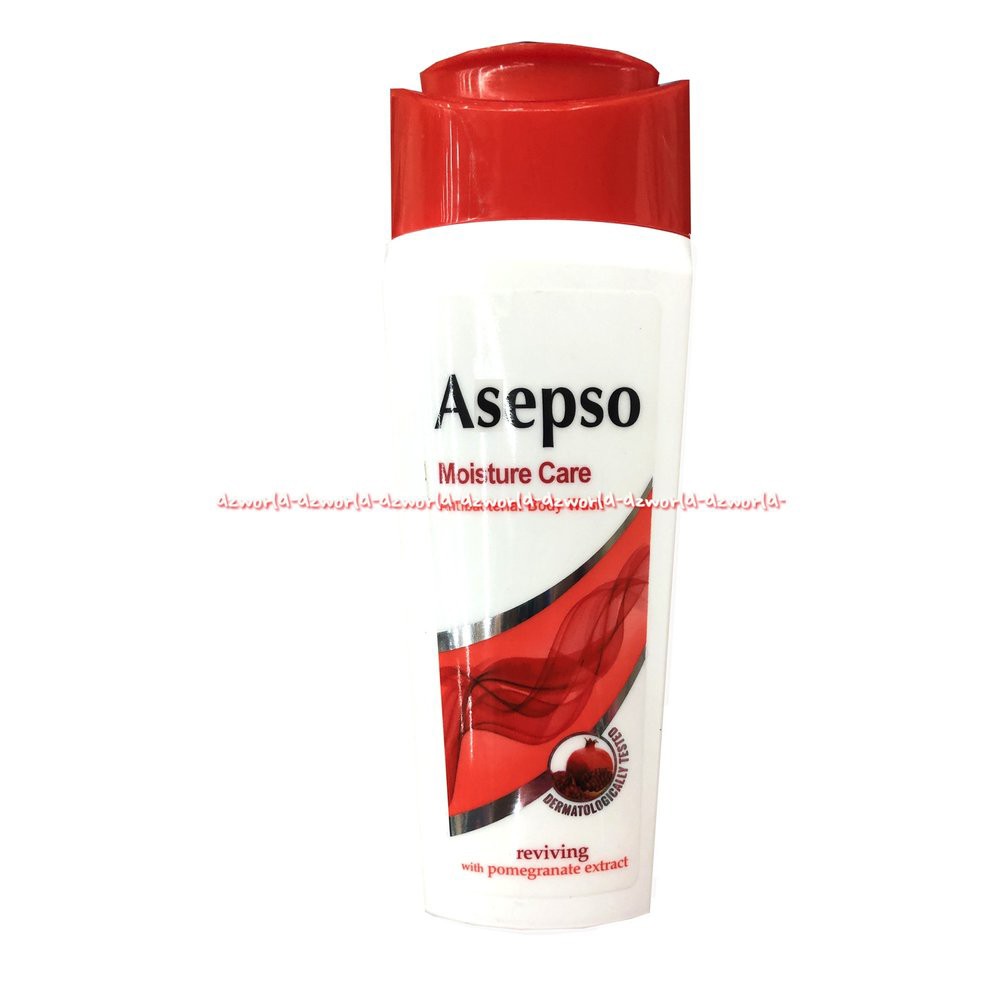 Asepso Original 250ml Merah Moisture care Hygenic Antibacterial Anti Bakteri Menghilangkan Bau Badan