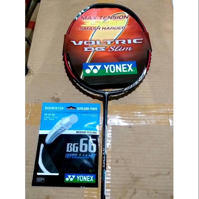 YONEX VOLTRIC 0.7 DG SLIM ORIGINAL-SIAP PAKAI
