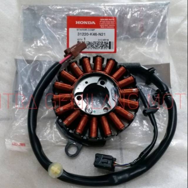 31220-K46-N21 HGP AHM 100 % SPOOL SPUL SPOL STATOR COMP VARIO 110 FI ESP 31220K46N21 AHM