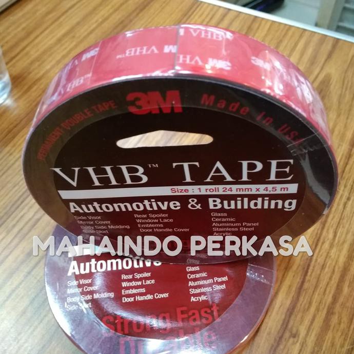 

[[BISA COD]] 3M VHB Double Tape 4900 Automotive & Building 1"in x 4,5 mtr HEMAT Kode 1281