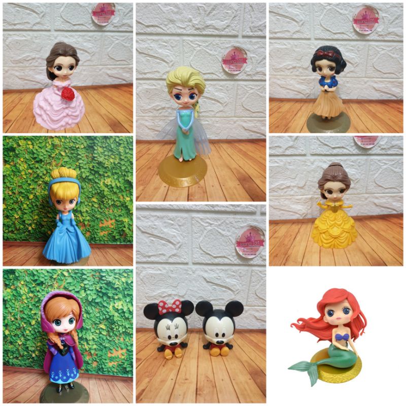 

hiasan kue princess import