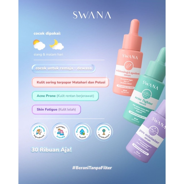 Hanasui Swana Serum Pore Minimizer 20ml