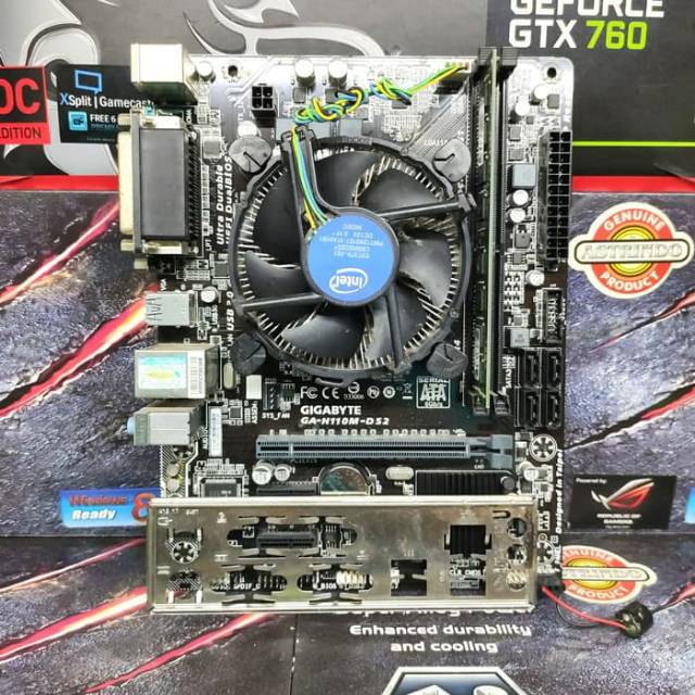 Paket Motherboard Gigabyte 1151 Processor Intel Core I5 6400 Ram 8gb Ddr4 Shopee Indonesia