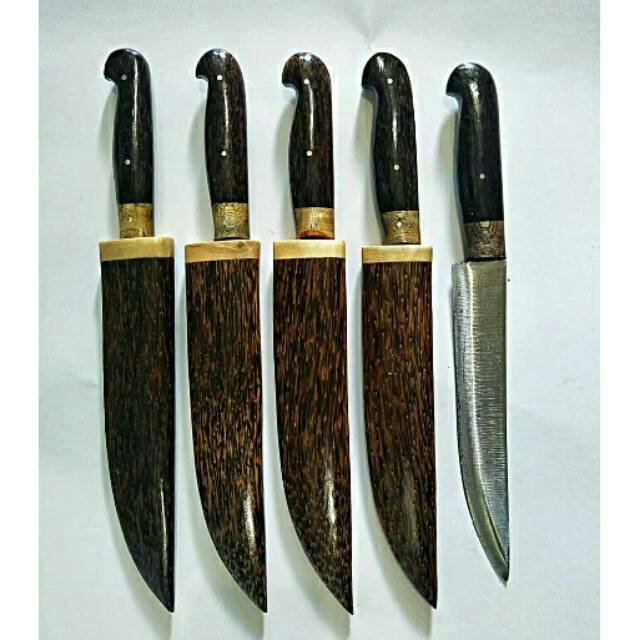 Pisau Dapur Pisau Potong Daging Bahan Baja per Full tang