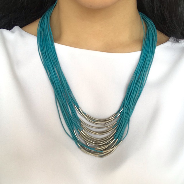 Kalung etnik biru (second)