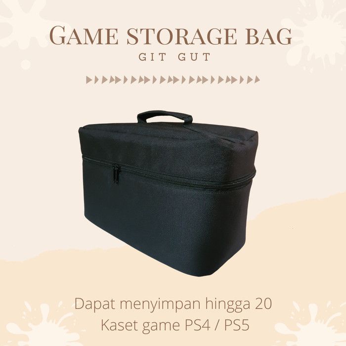 Tas Busa  Tempat Penyimpanan  Storage CD BD Box Game Kaset PS4 PS5