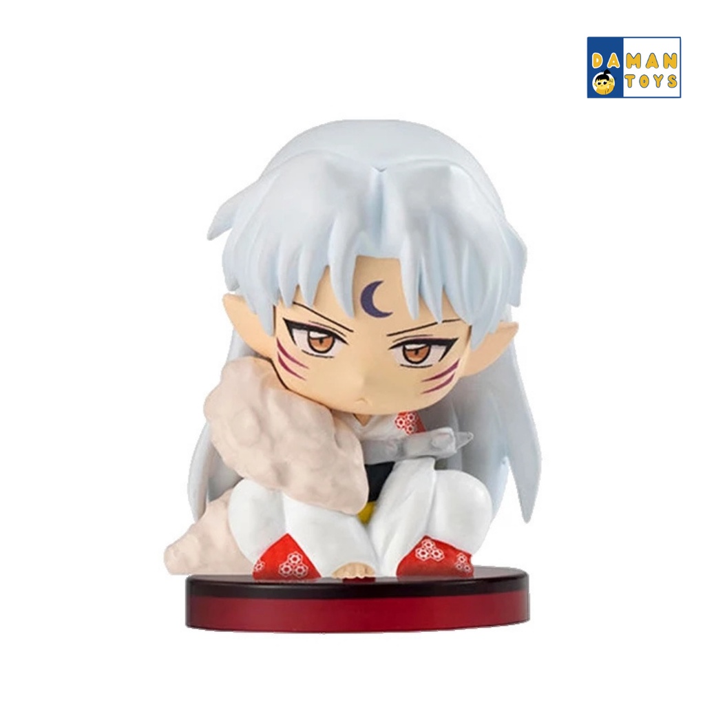 Figure Inuyasha Higurashi Kagome Sesshoumaru Miroku Anime Baru Set 4 Pcs