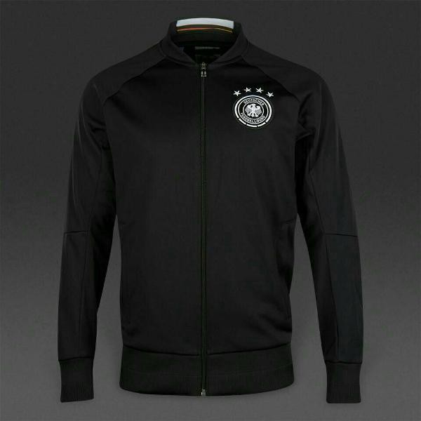 * TERBARU* Jaket Bola Grade Ori Jerman Black EURO 2016