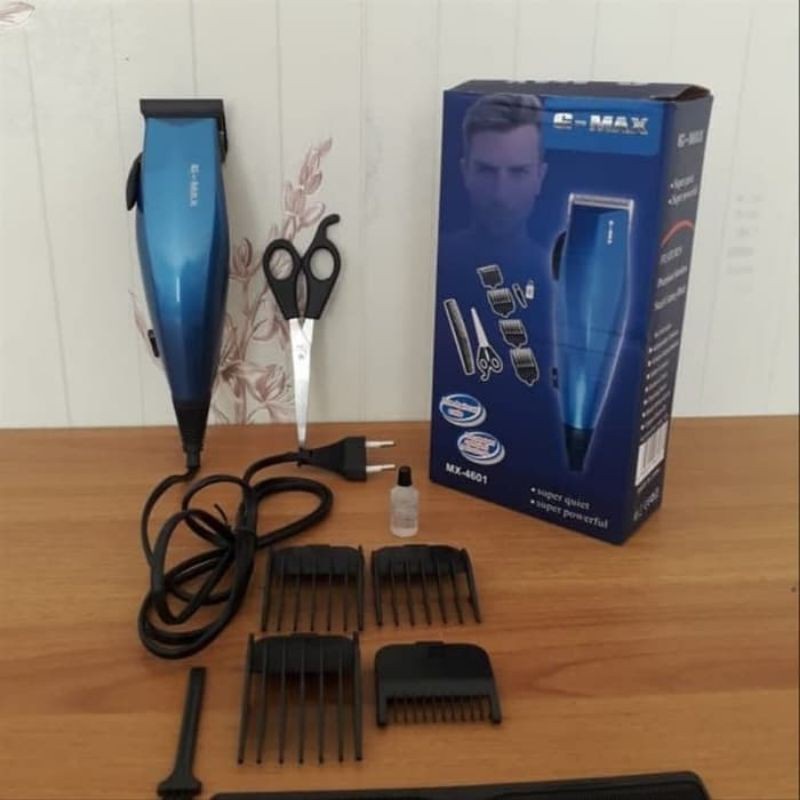 Promo Terbaru!!! Alat CukurRambut/Janggut Hair Clipper G-MAX MX-4607 Mudah DIgunakan dan berkualitas