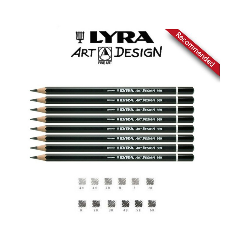 

LYRA Art Design Graphite Pencil - Satuan (Pensil Lyra)