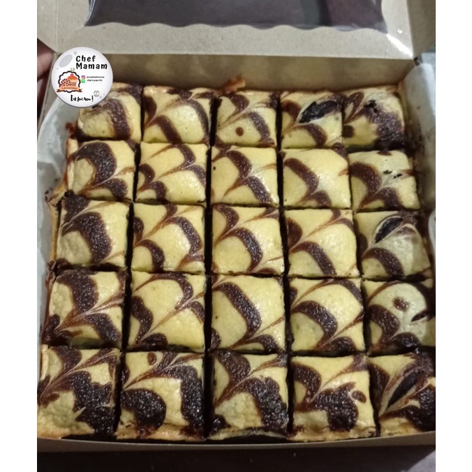 

Fudgy Cheese Brownies / Brownies Cream Cheese 100% FRESH uk.20x20cm