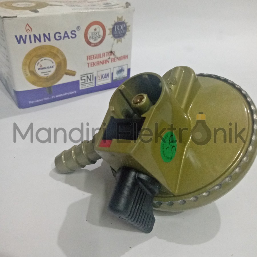 Winn Gas Regulator Gas Non Meter Low Pressure Tekanan Rendah W-118 NM