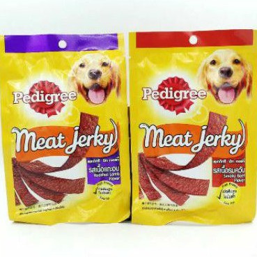 Pedigree Meat Jerky / snack anjing rendah lemak 80gr