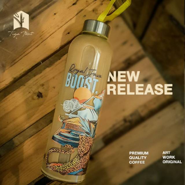 

Kopi botol Susu Gula Aren Siap Minum • Kopi Botol Kaca 750ml • ROYAL JAVA BOOST •