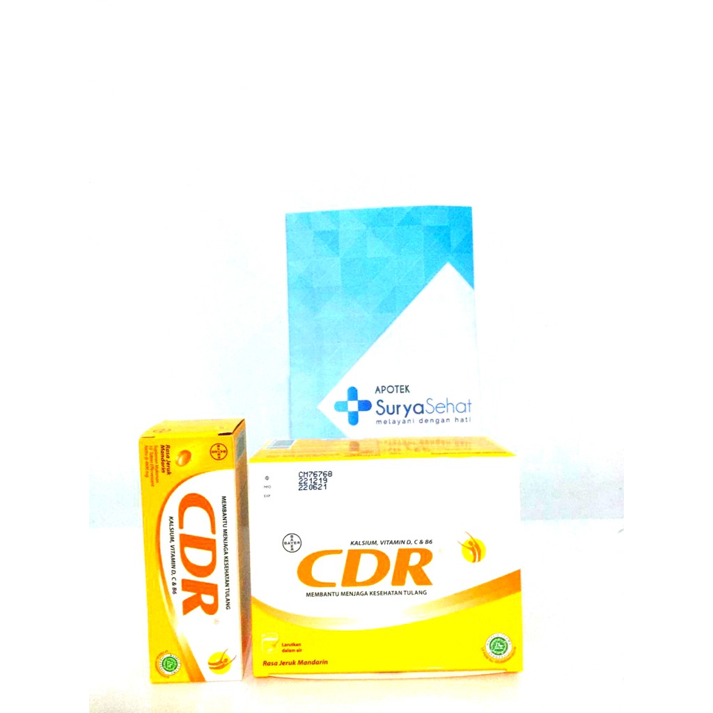 CDR Jeruk 1 strip isi 2 tablet effervescent / CDR Jeruk isi 10 tablet