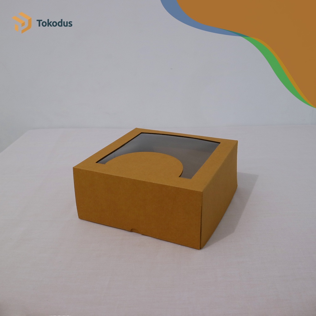 

Kardus Kue 25x25x10 cm Kardus Makanan/Box Mika/Kotak Kue (Bisa Custom) - Tokodus Bandung