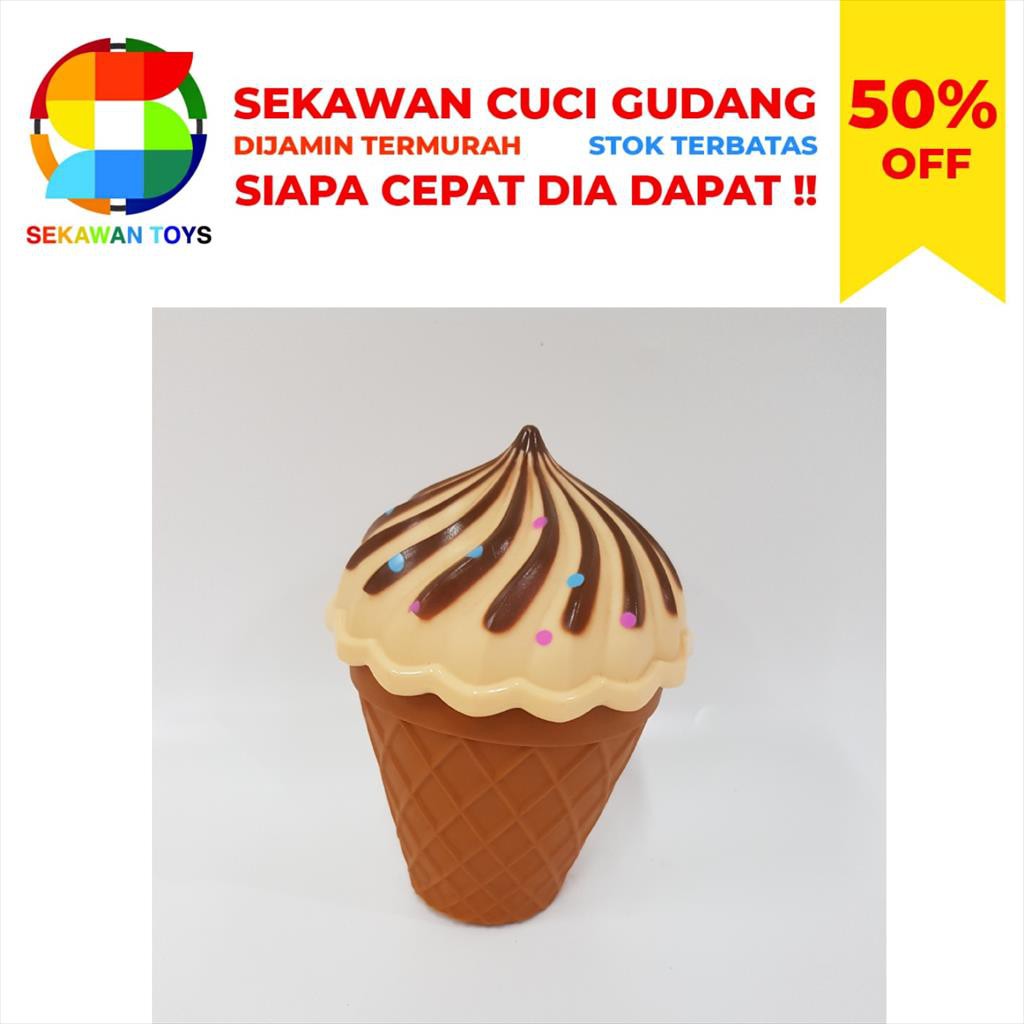 Mainan Ice Cream/ Mainan  Plastik Eskrim 88100 SEKAWAN SLAE!!!