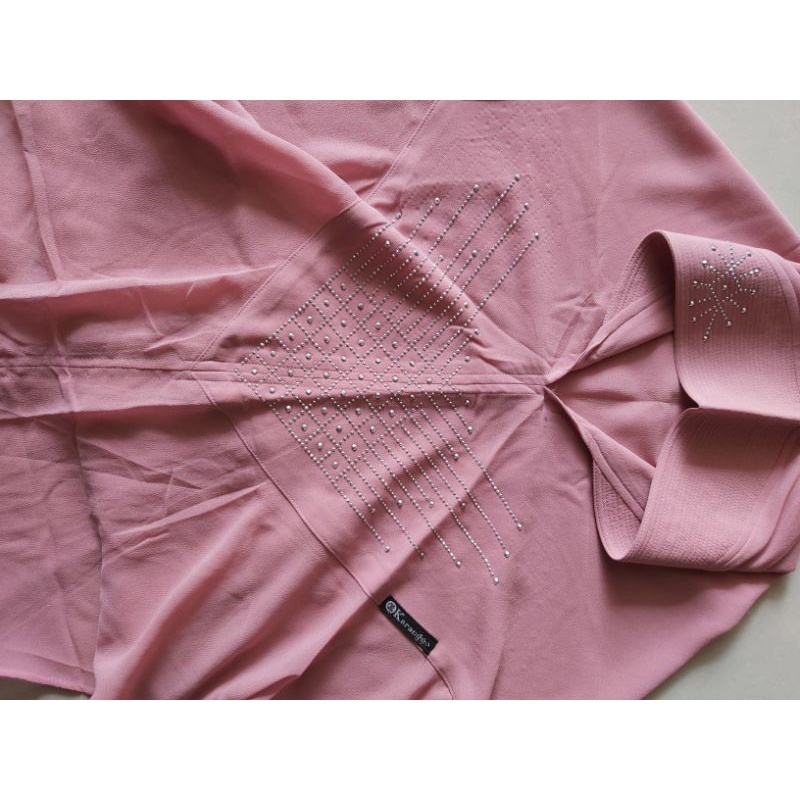 KHIMAR ANDINE ORI KARANGGO-Pink rose