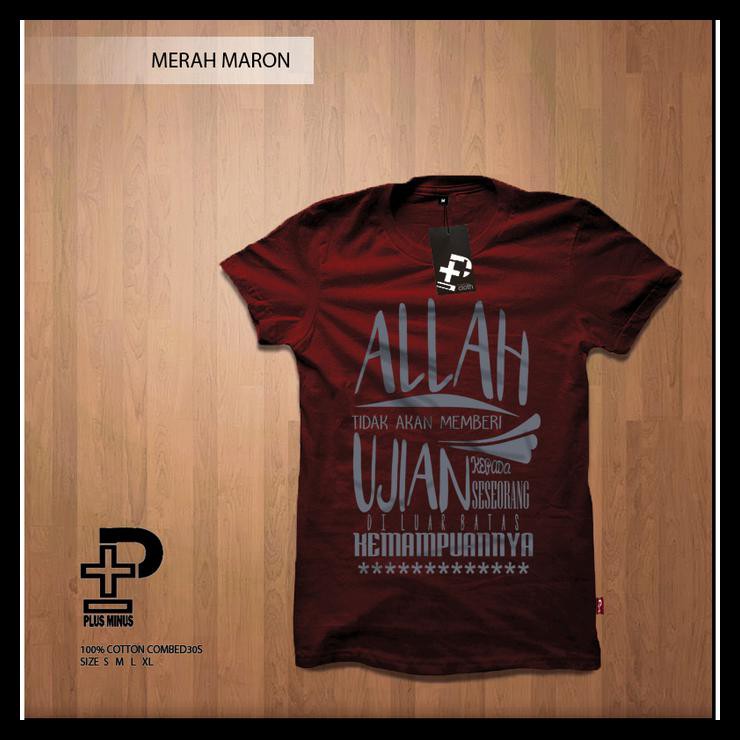 Gratis Ongkir Baju Kaos Pria Distro Kata Bijak - Dakwah Islami 0003052019 Terbaru