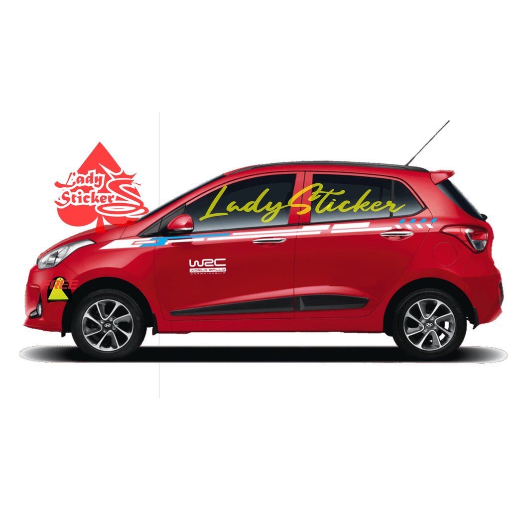 Sticker stiker mobil ayla agya brio stiker minimalis mobil rocky raize mirage dll