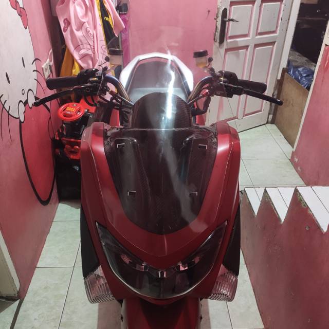 Windshield visor nmax new 2020 dan old model xmax