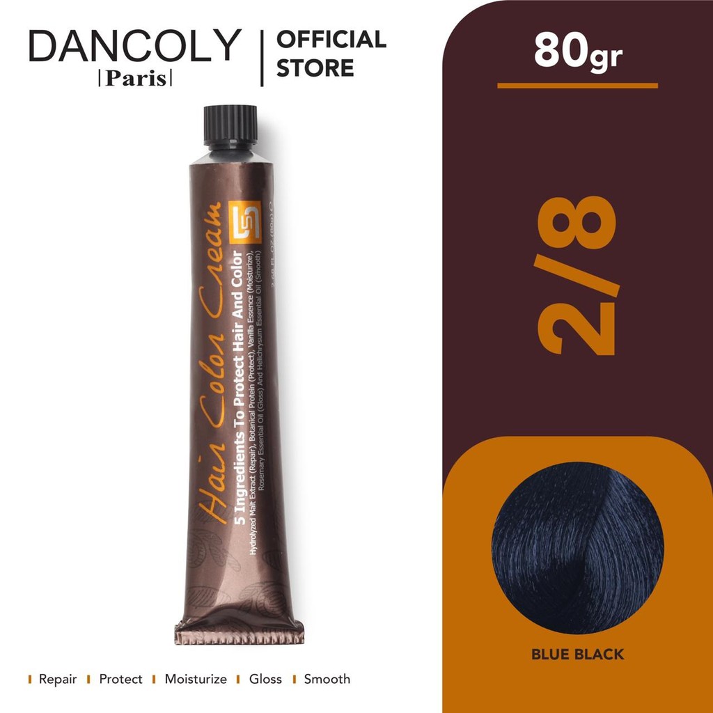 

Dancoly Hair Color / Cat Rambut 80 gr + Peroxide 100 ml ( 3 )
