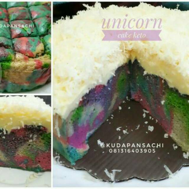

'UNICORN' CAKE KETO