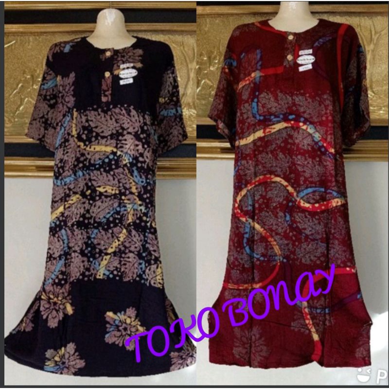 (*TokoBonay*)set Daster super jumbo Daster Batik halusan Batik pekalongan