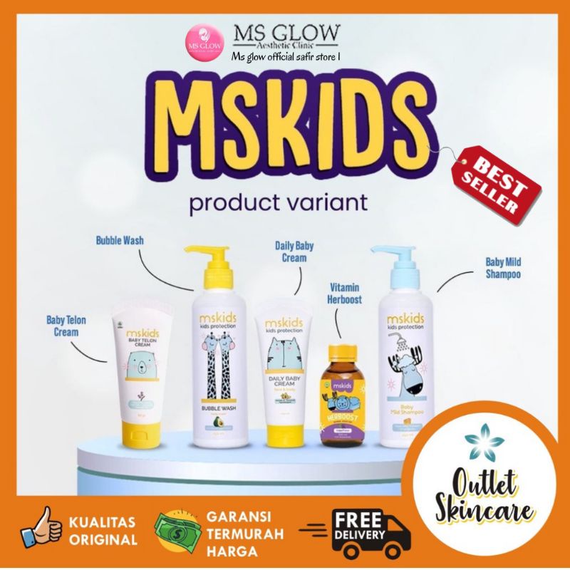 MS GLOW KIDS ms glow untuk anak Original Asli