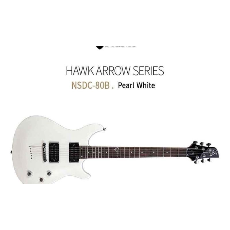 Component Neck Guitar Samick Model NSDC-80B